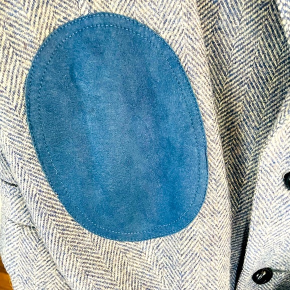 Pendleton Wool Blazer with suede accents. Men’s 40 Long like new vintage - Picture 7 of 11